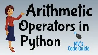 27. Arithmetic Operators in Python