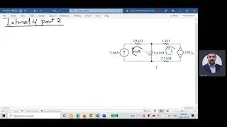 Electric circuits tutorial 4 part 2 mesh, Thev, Norton, max power and superposition theorems