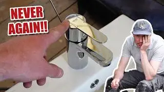 I won’t be fitting this Grohe basin tap again!