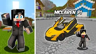 BUYING McLaren P1 in Minecraft!