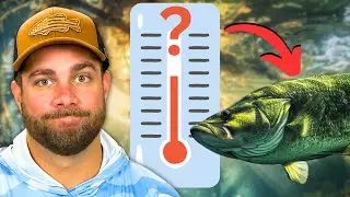 The BEST WATER TEMP To Catch GIANT BASS