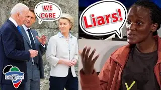 Brave Ugandan Teen Tricks Western Leaders with Question that Prove they are All Liars