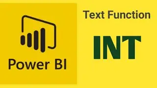 Power-bi Text function (INT)