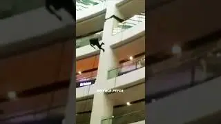 Black Spiderman Spotted In Mall 🥵🔥 | NSG COMMANDO Attitude Status 🥶⚔️ | Black Cat Commando | #shorts