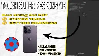 How To Fix Delay Touch Android | Improve Touch Response With Set Edit | Like iPhone 14 Pro Max‼️