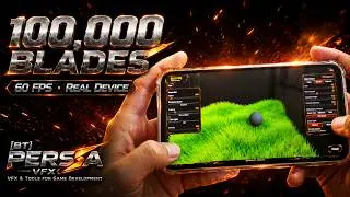 GrassLite — 100,000 Grass Blades at 60 FPS on Real Mobile Hardware | Unity URP