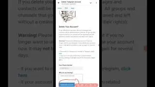 🔥telegram account delete kaise kare 2024 | 😱how to deactivate telegram account permanently