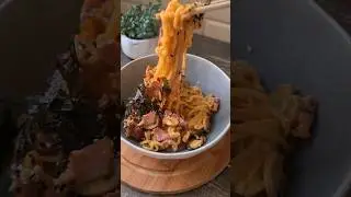 Чан Рамен с беконом 🍜 вкусно и быстро - мечта для рукож... рукастых😁 #рецепт #быстрыйужин #дошик