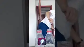 Reverse  Bottle Cap Challenge with asian boy - Relo maker