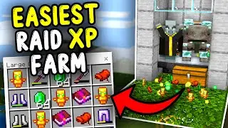 EASIEST RAID XP FARM Minecraft Bedrock 1.21/26.1+!