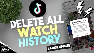 How to Delete All Watch History on TikTok