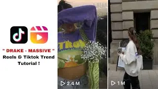 Drake massive audio reels trend tutorial | drake massive audio tiktok trend tutorial | new trend