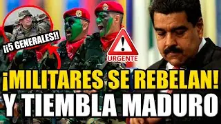 🚨MILITARES SE REBELARON ANTE MADURO Y NO REPRIMEN EN VENEZUELA ¡5 GENERALES REBELDES! | BREAK POINT