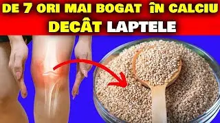 7 ALIMENTE CARE AU MAI MULT CALCIU DECÂT LAPTELE (PENTRU OASE PUTERNICE)