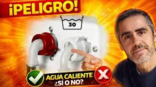NO HAGAS ESTO con tu Lavarropas  AGUA CALIENTE🌡️mira este video!