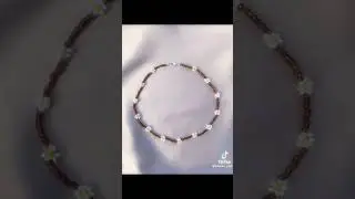 На чём остановишь,то и плети🖤🧶(Бисер)