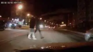 Объехал пешеходов