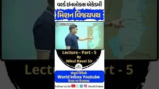 Mission Vijaypath 2025- Lecture By Nikul Raval Sir - World Inbox
