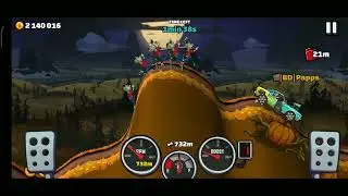 Hill Climb Racing 2: zombie mountain 1200m