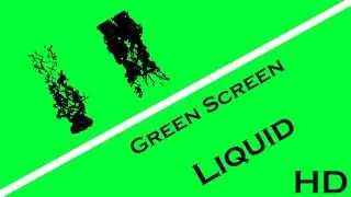 Green Screen Liquid Animation