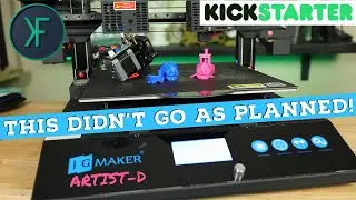 JGMaker Artist-D IDEX 3D Printer: Deconstructed!