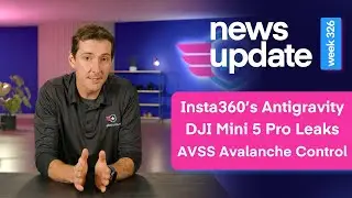 Drone News: Insta360 Antigravity A1 Drone, DJI Mini 5 Pro Leaks, and AVSS System for Avalanches