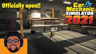 The garage is open! Welcome to Carleezys | Story Order #1 | Car Mechanic Simulator 2021