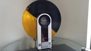 Sony PS-F9 (Flamingo) vertical turntable from 1983, NOT FOR SALE.