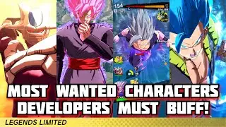 Most Wanted Characters Developers Must Buff In Dragon Ball Legends
