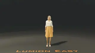 Reallusion's Camila with cloth physics on Lumion | Lumion Easy