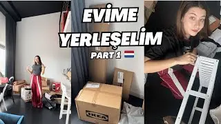 🇳🇱 Yeni Evime Yerleşelim Part 1: İkea & Amazon Siparişlerimi Açalım 📦