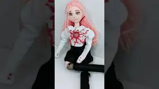 Создаю красоту для вас #anime #handmade #doll #кукла #ручнаяработа