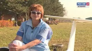 About gliding in Vladikavkaz - pilot Zarina Bagaeva