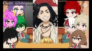 Bnha react to Denki as Kazutora from Tokyo revengers (1/2)