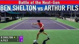 Ben Shelton vs Arthur Fils | Battle of the Next-Gen Top Players