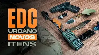 Novos equipamentos do meu EDC urbano 2024