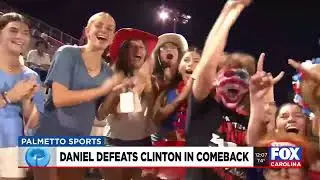 Daniel High School comeback win over Clinton High School