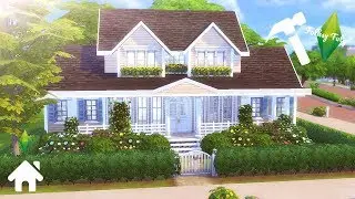 The Sims 4 Furnishing || Haus Fruhlig Unfurnished by Kalaidasim || #thesims4 #speedbuild