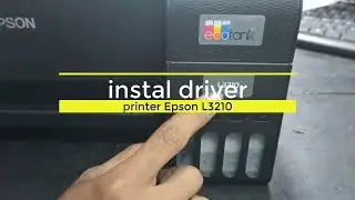 Cara instal driver printer Epson L3210 tanpa CD