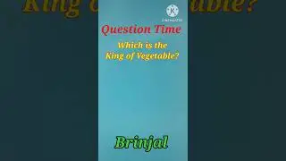 Quiz on Vegetables for Kindergarten