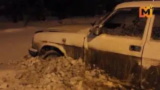 Столкнулись две Волги