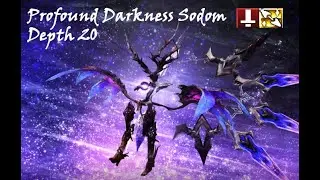 PSO2 UQ Profound Darkness Sodam depth 20 Sword Hunter/Etoile
