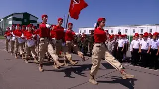 Октябрьские юнармейцы приняли присягу