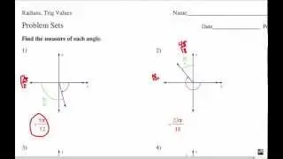 How to Use the Unit Circle: Coterminal Radians