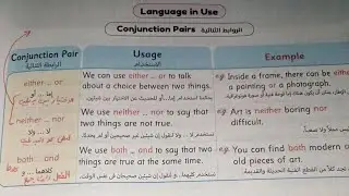 سته ابتدائي ترم ثانى شرح قاعده either...or /neither...nor/both... and