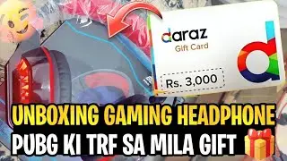 🔴 Unboxing Gaming Headphone | Kite Event in Pubg Mobile | Pubg Daraz Gift 🎁 Card | Bgmi/Pubg Mobile