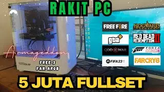 [RAKIT PC 46] RAKIT PC FULLSET TEMA PUTIH ft ARMAGEDDON TRITON 2