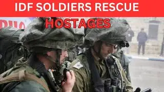 Israeli Hostage Held by Hamas Rescued by The Israeli Defence Forces | #isreal #palestine