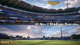 𝐀𝐥𝐥 𝐍𝐞𝐰 𝟐 𝐒𝐭𝐚𝐝𝐢𝐮𝐦𝐬 𝐎𝐯𝐞𝐫𝐯𝐢𝐞𝐰 🏟️ | Real Cricket New Update 