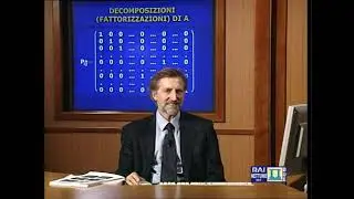 Calcolo numerico (6): Decomposizione di una Matrice